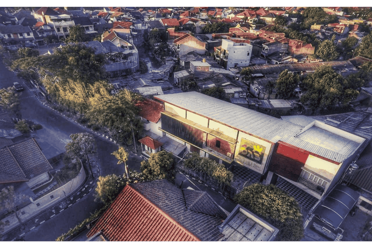 Gedung kantor PT Jawara Integra Semesta di Surabaya, distributor alat elektrikal dan perlengkapan pencahayaan berkualitas